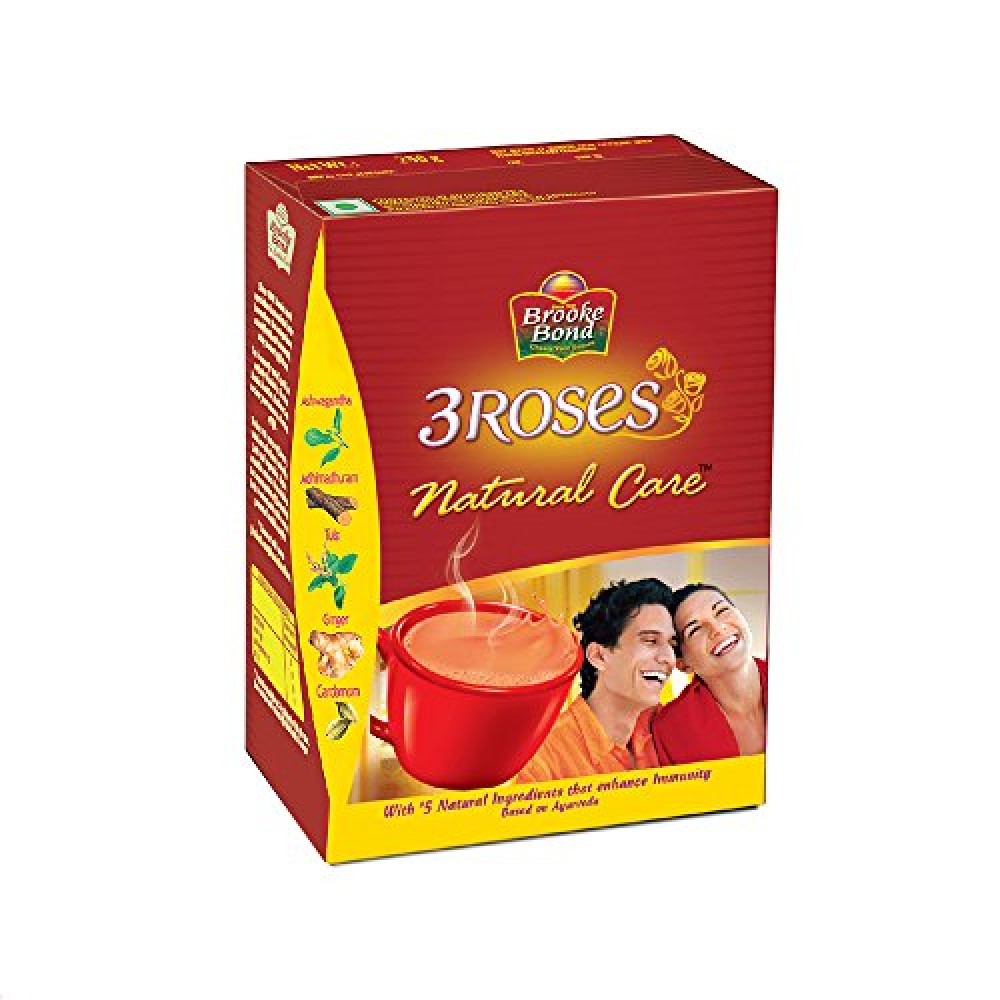 Brooke Bond 3Roses Natural Care Tea Powder