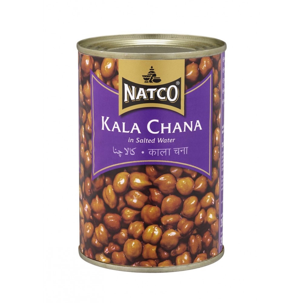 Natco Boiled Kala Chana 400G