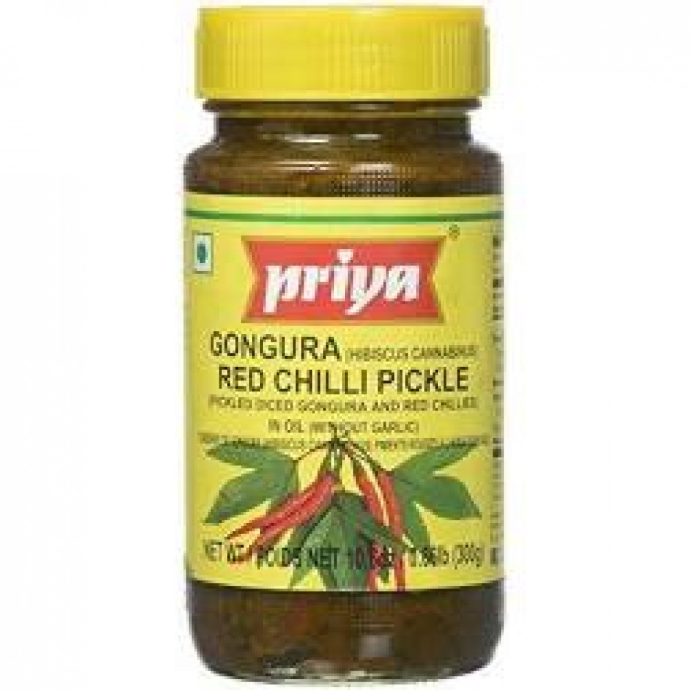 Priya Gongura Red Chilli Pickle