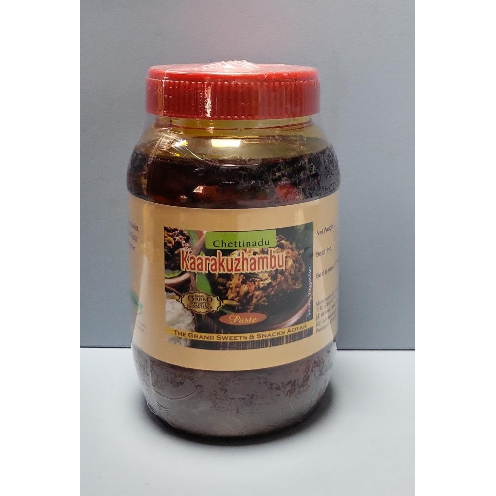 Chettinadu Kaarakuzhambu Paste