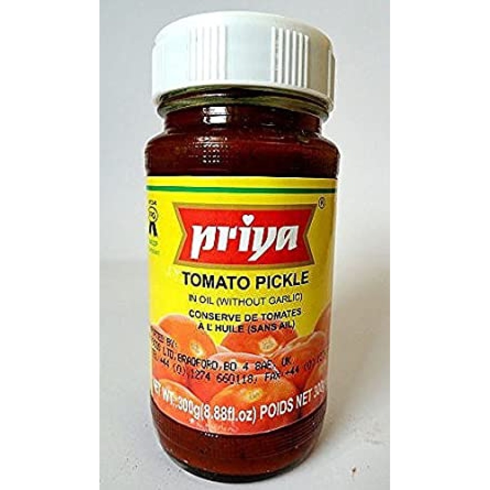 Priya Tomato Pickle (Without Garlic) 