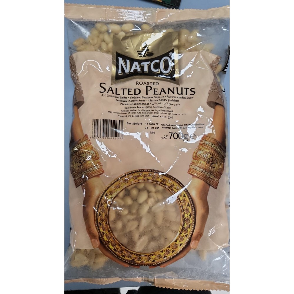 Natco Roasted Salted Peanuts 700g