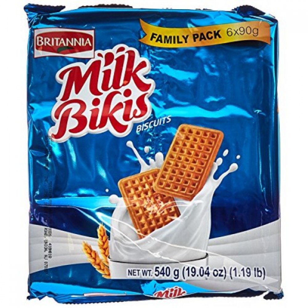 Britannia Milk Bikis 6*90g