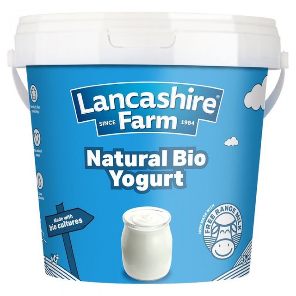 Lancashire Farm Natural Bio Yogurt 