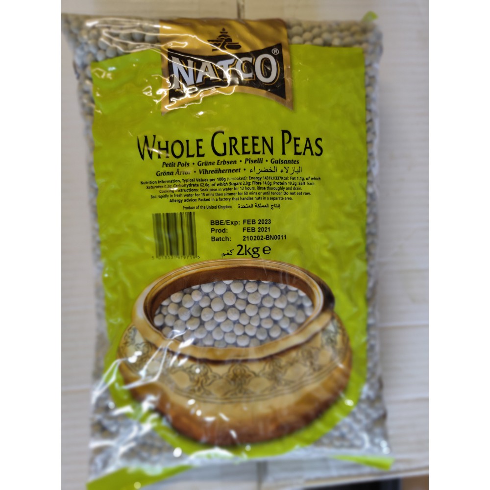 Natco Green Peas 2kg
