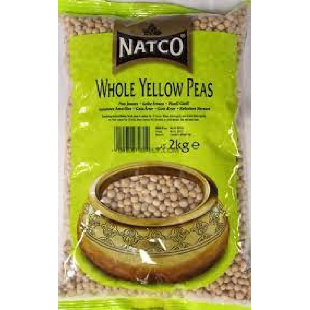 Natco Whole Yellow Peas 2kg